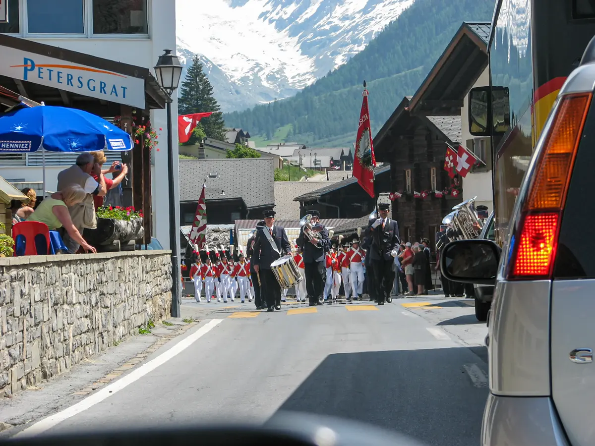 Processie in Stalden