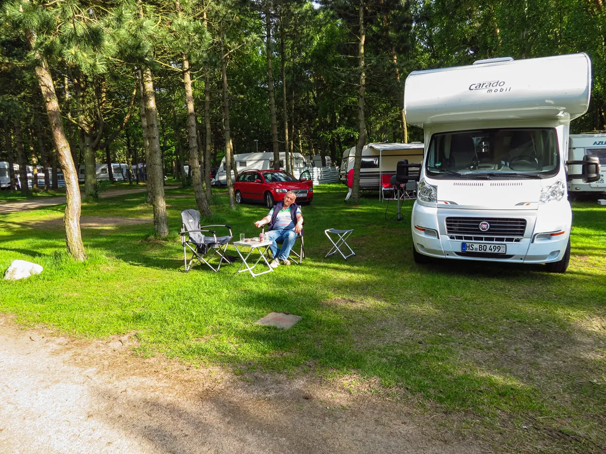 Camping van Högenäs