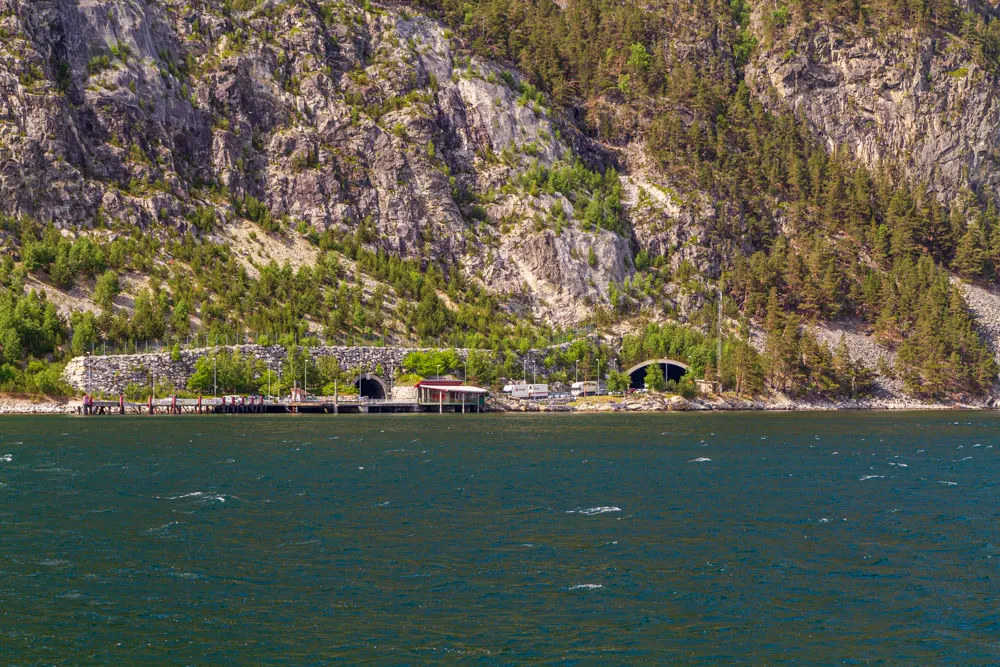 Uitgang Mannheller tunnel