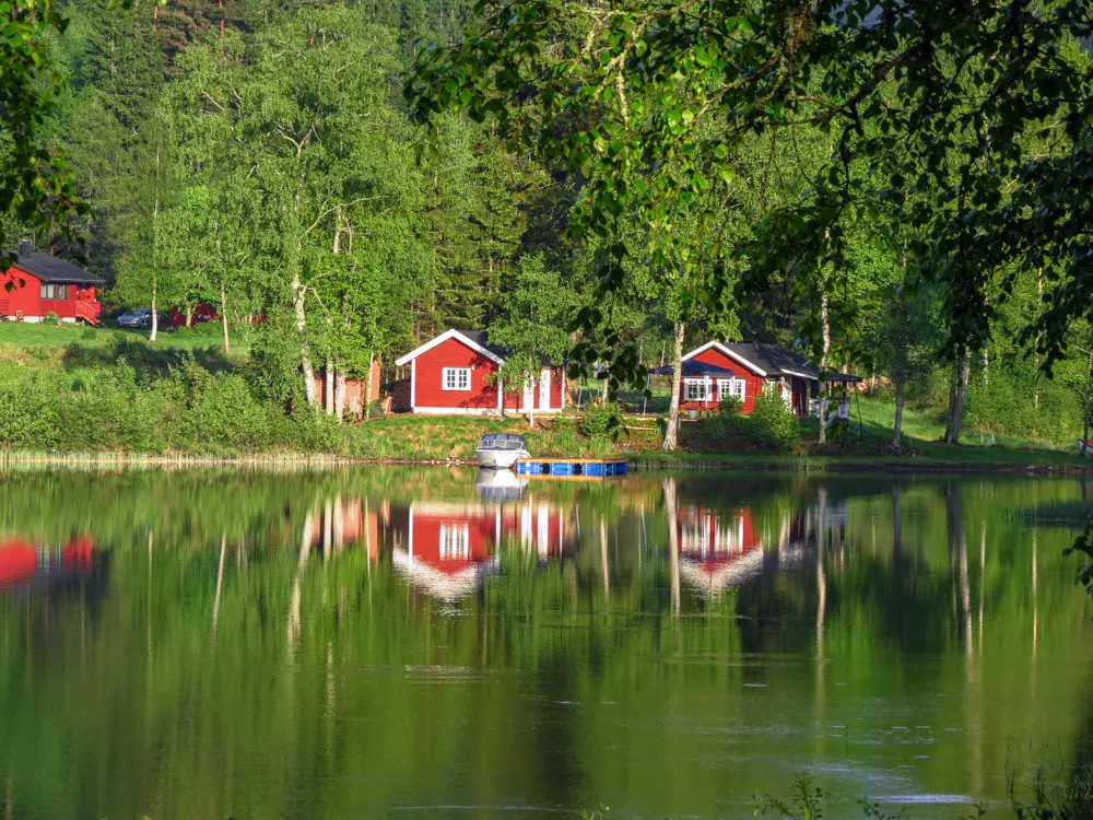 Sjøstrand, eerste camping in Noorwegen