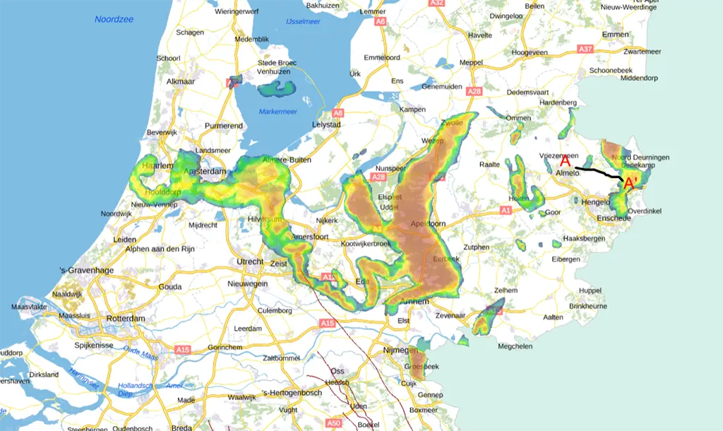 Stuwwallen in Gelderland
