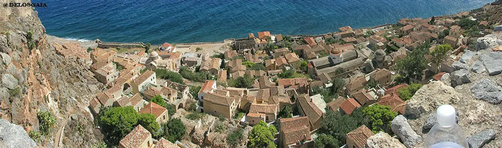 Peloponnesos, Lakonia: De rots van Monemvasia