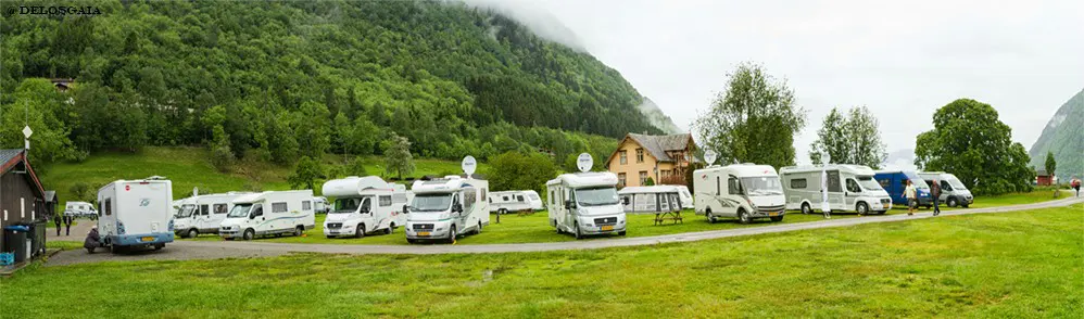 Camping in Vik