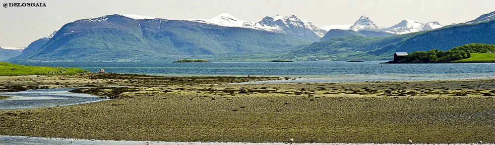 Lofoten: Vagsflord en de eiland van Andorja en Drangen