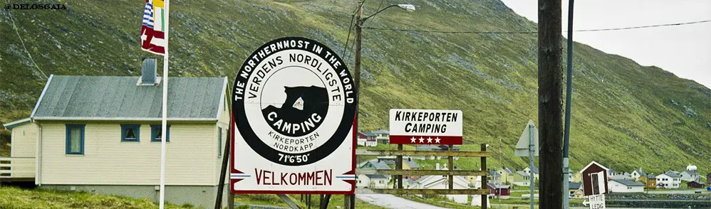 Noordkaap: Kirkeporten, de noordelijkste camping in de wereld